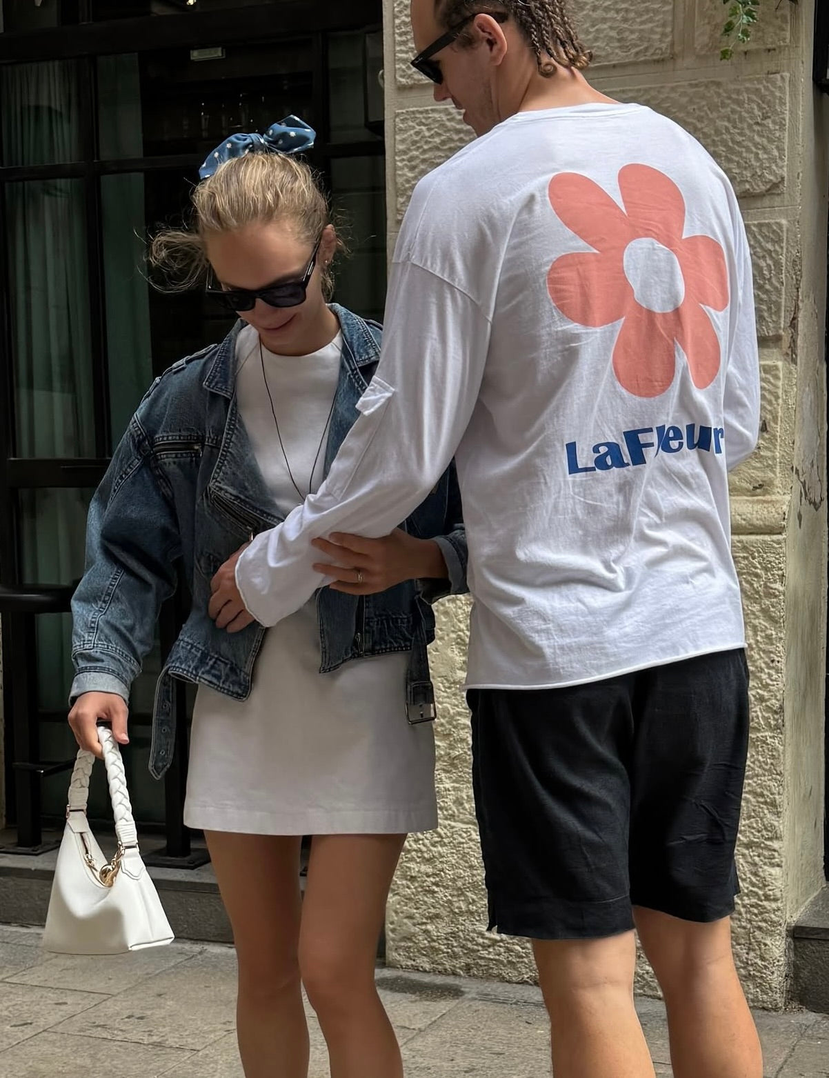 La Fleur Tee - White