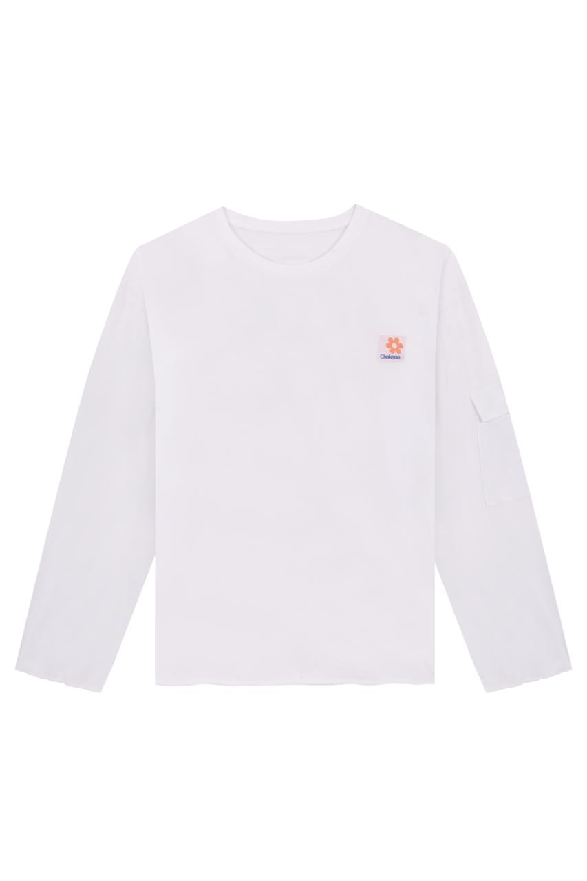 La Fleur Tee - White